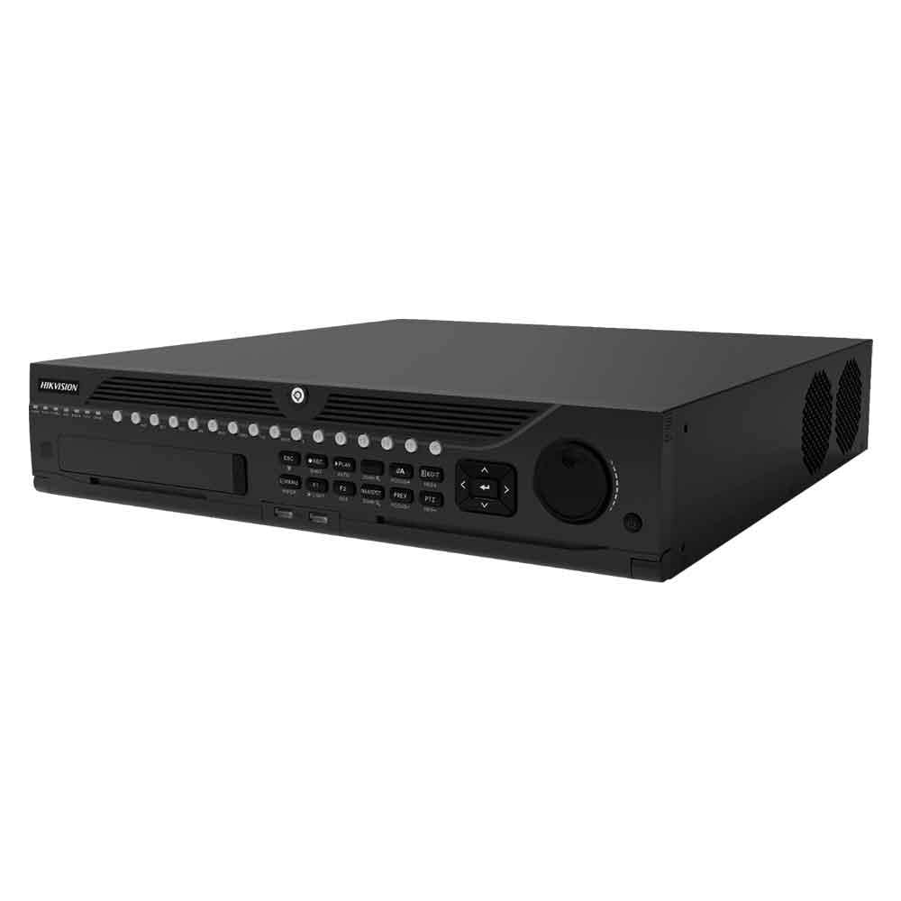 Hikvision DS-9664NI-I8 64 Channel NVR, H.264/H.264+/H.265 Video Compression, Upto 12MP, HDMI Resolution, 16 Sata