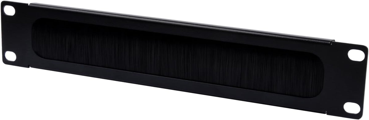 GeeekPi 10 inch 1U T1/T0/T2/T1 Plus/T0 Plus/TL1 10 inch (2) Brush Cable Manager Rack Mount Cable Management Panel