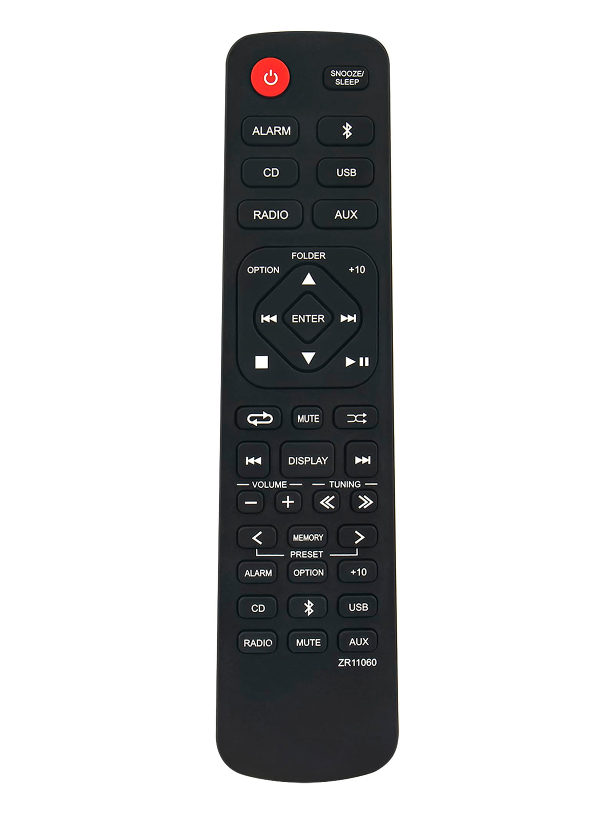ZR11060 Replace Remote Control fit for Yamaha Stereo System MCR-B043D MCR-B043 MCR-B043 BL MCR-B043BL Micro CD System
