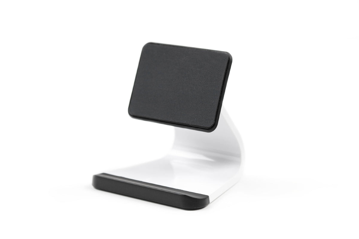Bluelounge Design ML-WH-SUB Milo Micro-Suction Stand for iPhone, iPod, & Most Smartphones - Mount - Retail Packaging - White