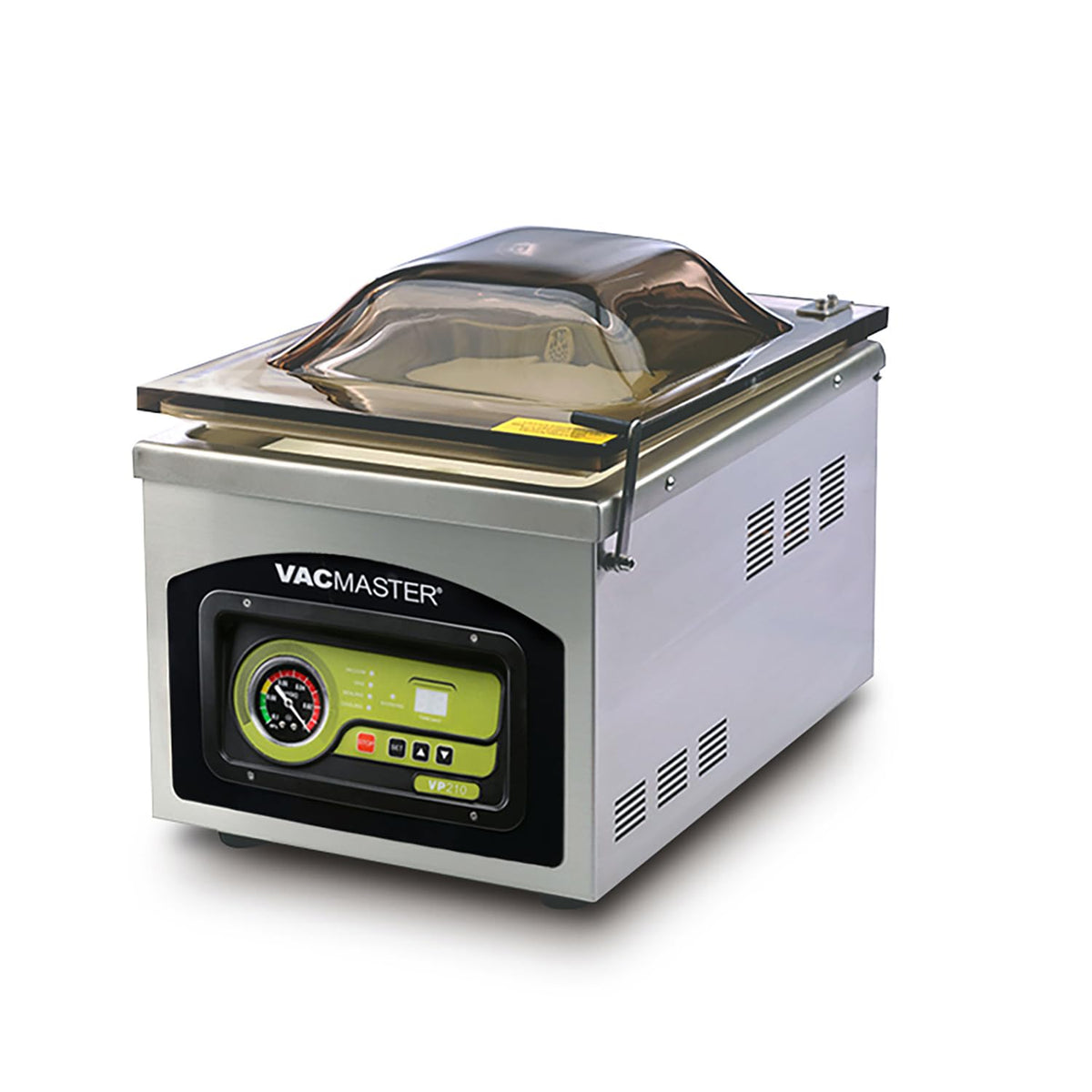 VacMaster VP210 Chamber Vacuum Sealer - Maintenance-Free Commercial Vacuum Sealer Machine for Food, 10.25 Seal Bar for 10