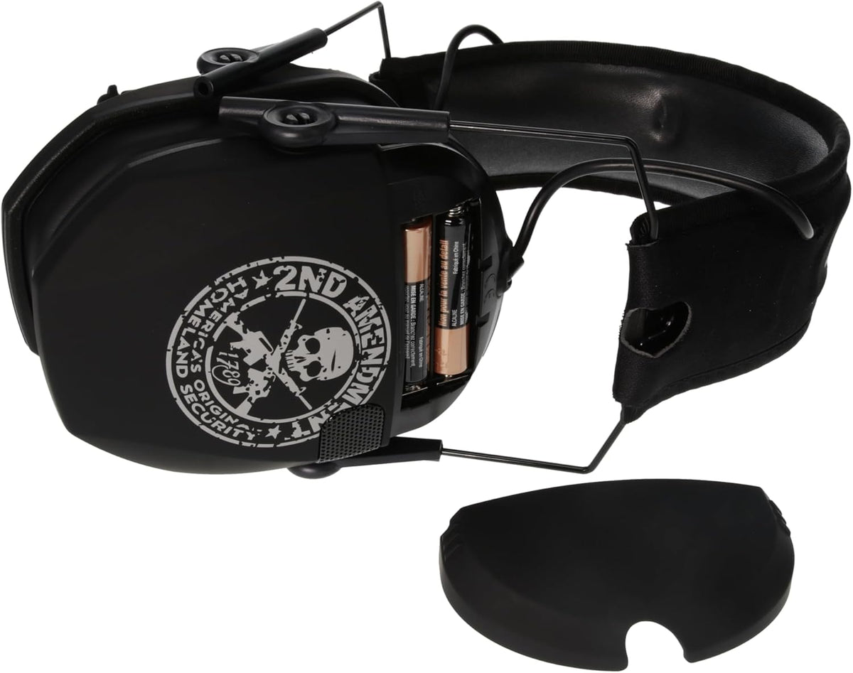 Walker's Razor Slim Ultra Low Profile Compact Design Adjustable Range Shooting Hunting Hearing Protection Electronic Earmuffs