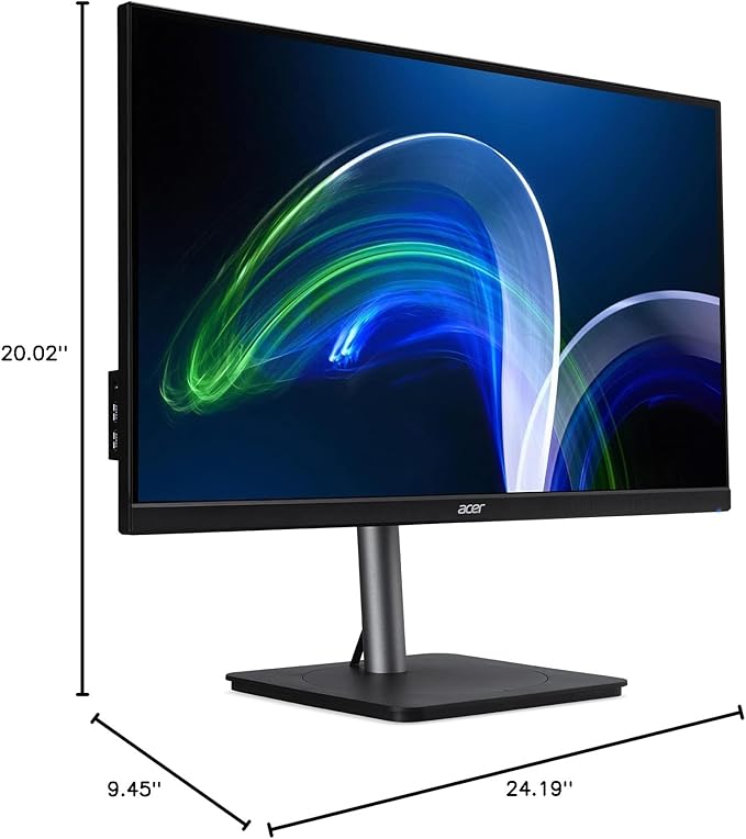 acer CB273U bemipruzx 27 WQHD 2560 x 1440 IPS Professional Docking Monitor with AMD FreeSync | Delta E<1 | 99% sRGB | HDR10 | TUV/Eyesafe | Display Port HDMI 2.0 USB Type-C Ethernet & USB P