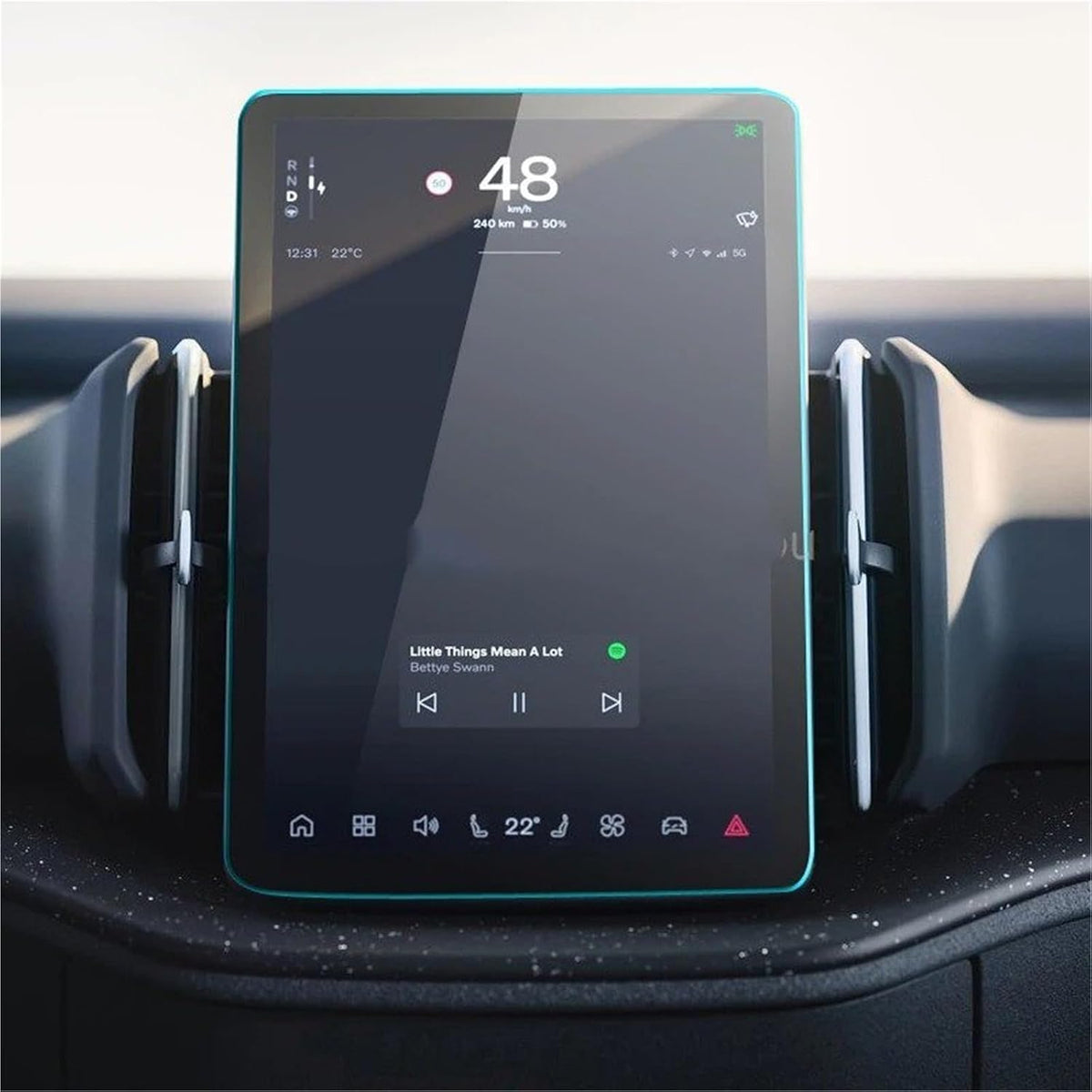 Generic EX30 2024 2025 12.3 Inch Transparent Screen Protector For Volvo Car Infotainment GPS Navigation Display Auto