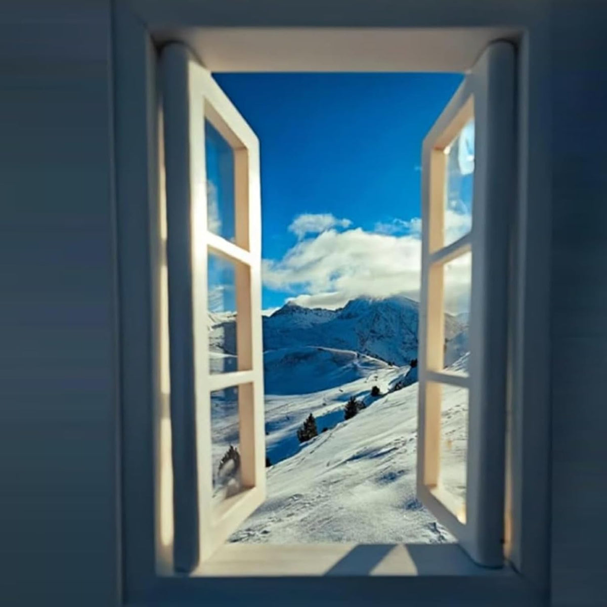 Generic Window Photo Prop | Portable Fun Picture Framing Viewfinder | Landscape Vacation Window Props - for Outdoor