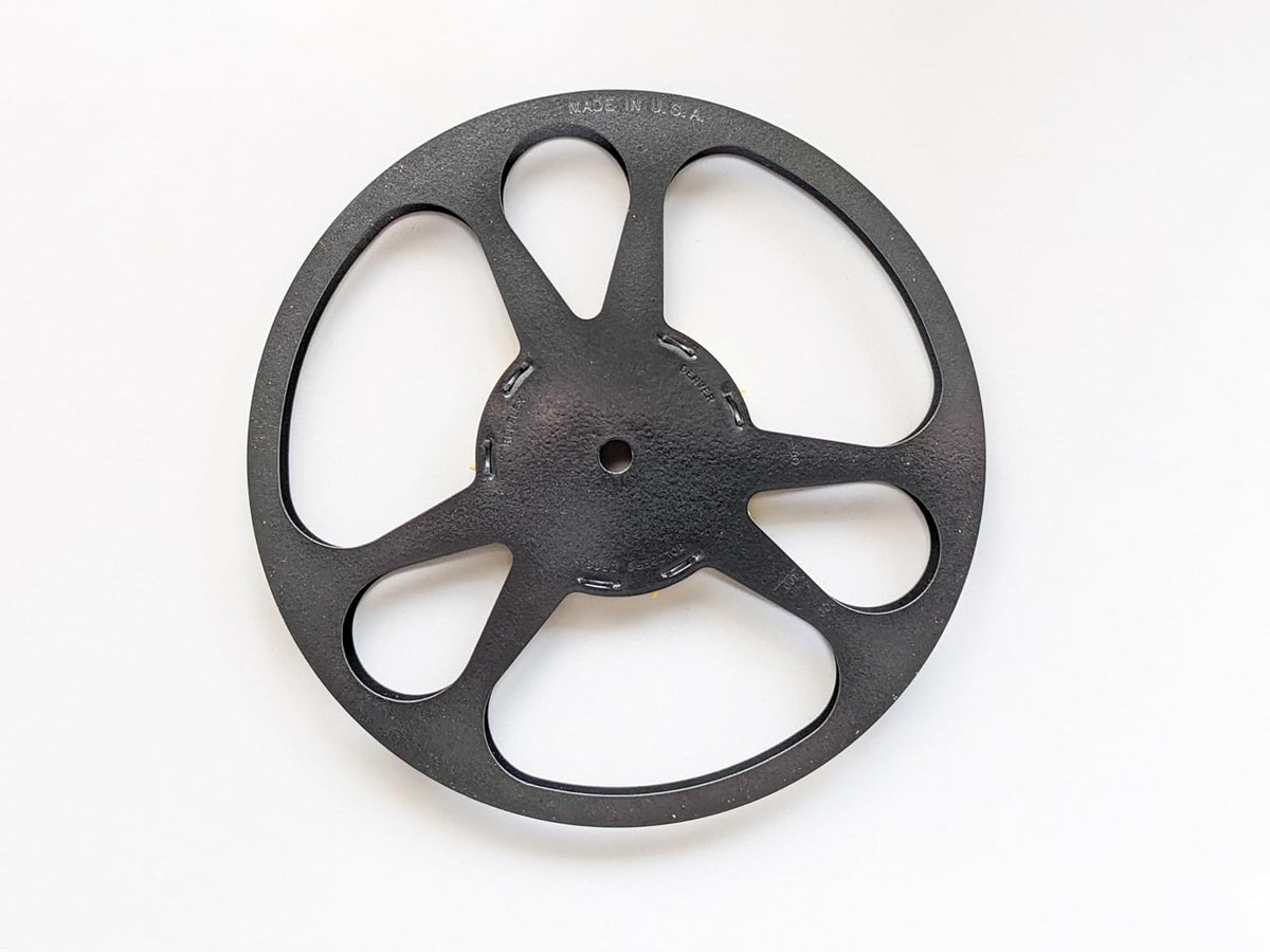 Generic 8MM 7 inch, 400 Film Reel, Feet, Self Threading for Fully Auto Projectors