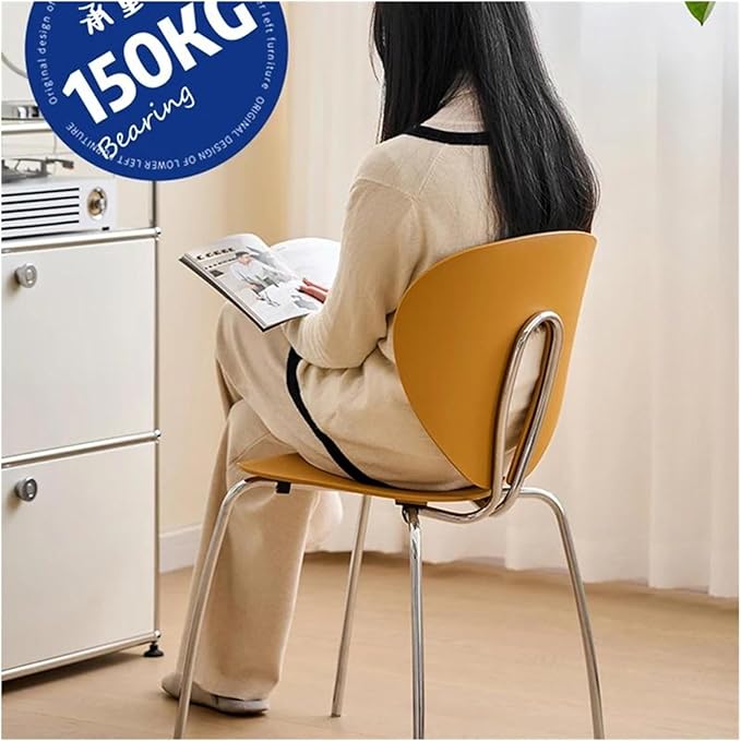 Managerial Chairs Library Relax Lounge Dining Chairs Gamer Office Balcony Gaming Chair White Home Nordic Furniture (Color : D)
