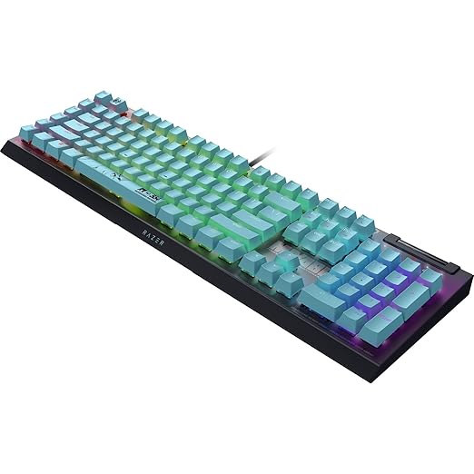 Razer BlackWidow V4 X Mechanical Gaming Keyboard: Green Switches Tactile & Clicky - 6 Macro Keys - Chroma RGB - Doubleshot ABS Keycaps - Sound Dampening & Stabilizers - Zenless Zone Zero Editi