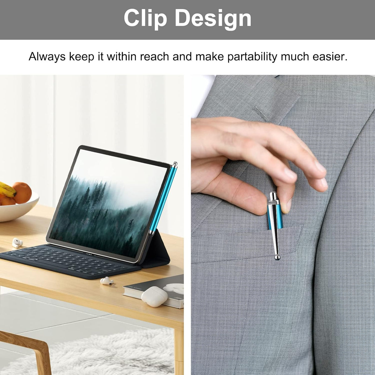 Stylus Pens for Touch Screens,SLKIJDHFB 20 Pack Universal Capacitive Touch Screen Pens for iPad,Tablets,Samsung Galaxy,Smartphones,All Universal Touch Screen Devices
