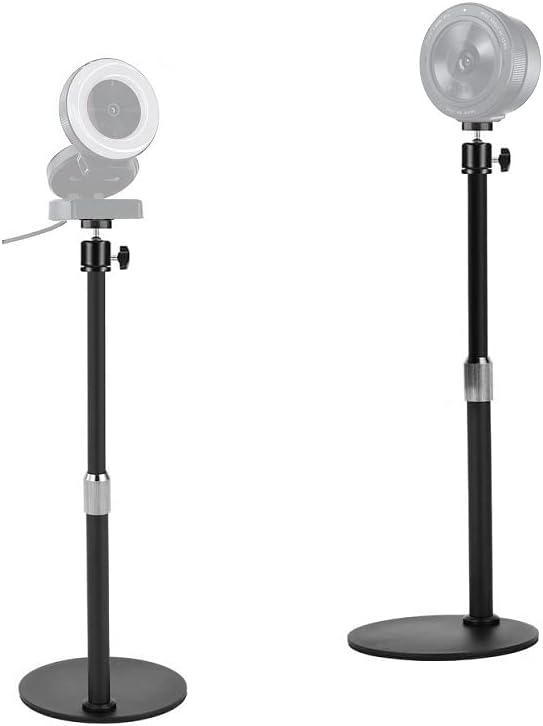AceTaken Webcam Holder Stand Desktop Tripod Compatible with Razer kiyo pro X webcams