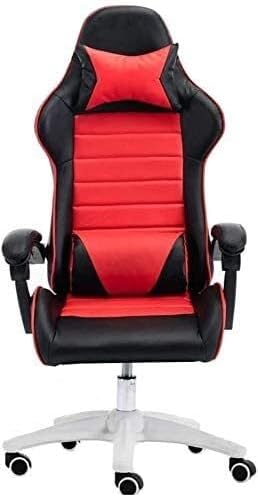Gaming Chair Computer Chairs Chair Computer Chair Ergonomics Executive Desk Chair Height Adjustable E-Sports Gamer Chairs Linkage Armrest Reclining Video Game Chair With Headrest ( Color : Black Red )
