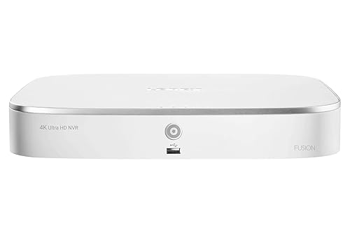 Lorex 4K 16 Camera Capable (8 Wired/8 Fusion WiFi) 2TB NVR System - Wired + Wireless Connectivity Capability, Remote Viewing, Local Storage & No Fees