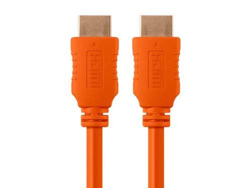 6ft 28AWG Monoprice High Speed HDMI Cable w/Ferrite Cores - Green