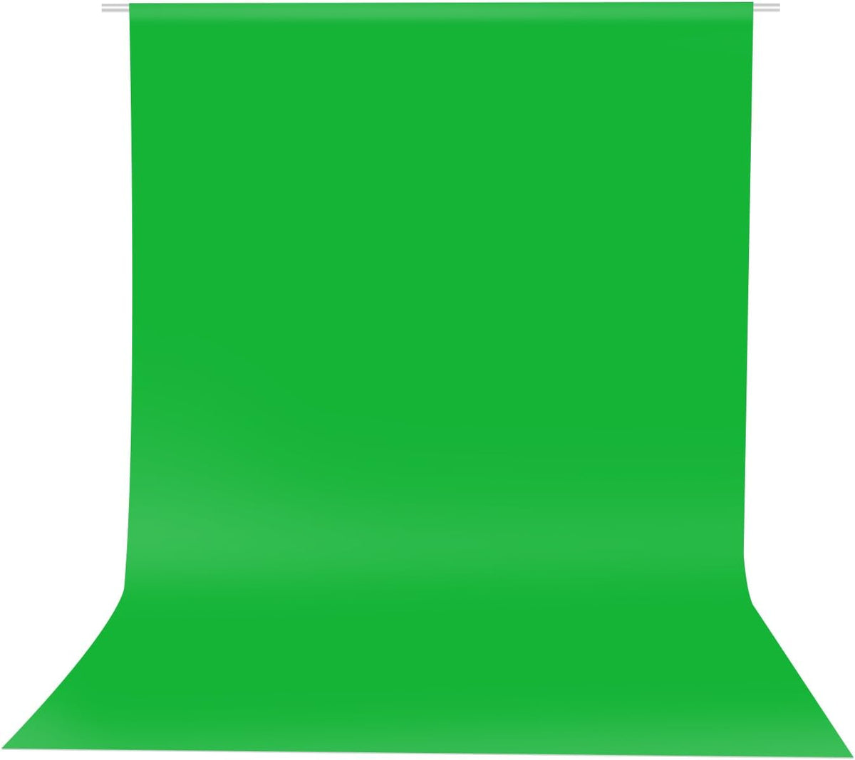 HEMMOTOP 5x7 Green Screen Backdrop, ft Photography Chroma Key Greenscreen Background Sheet for Background Removal, Zoom