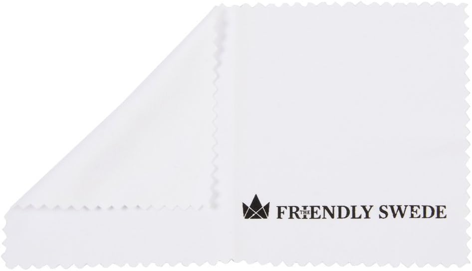 The Friendly Swede Stylus Replacement Tips for Extra Long Fiber Stylus Pen — 10-Pack Tips with Touchscreen Cleaning Cloth