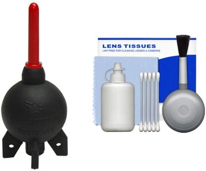 Giotto's AA1920 Giottos Rocket-Air Blower Professional + Accessory Kit for Canon, Nikon, Olympus, Pentax and Sony