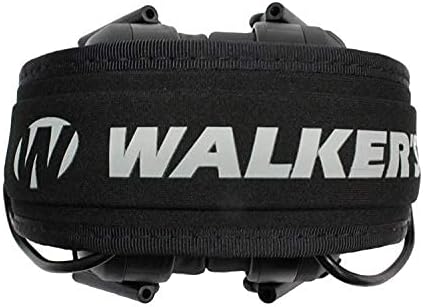 Walker's Razor Slim Ultra Low Profile Compact Design Adjustable Range Shooting Hunting Hearing Protection Electronic Earmuffs