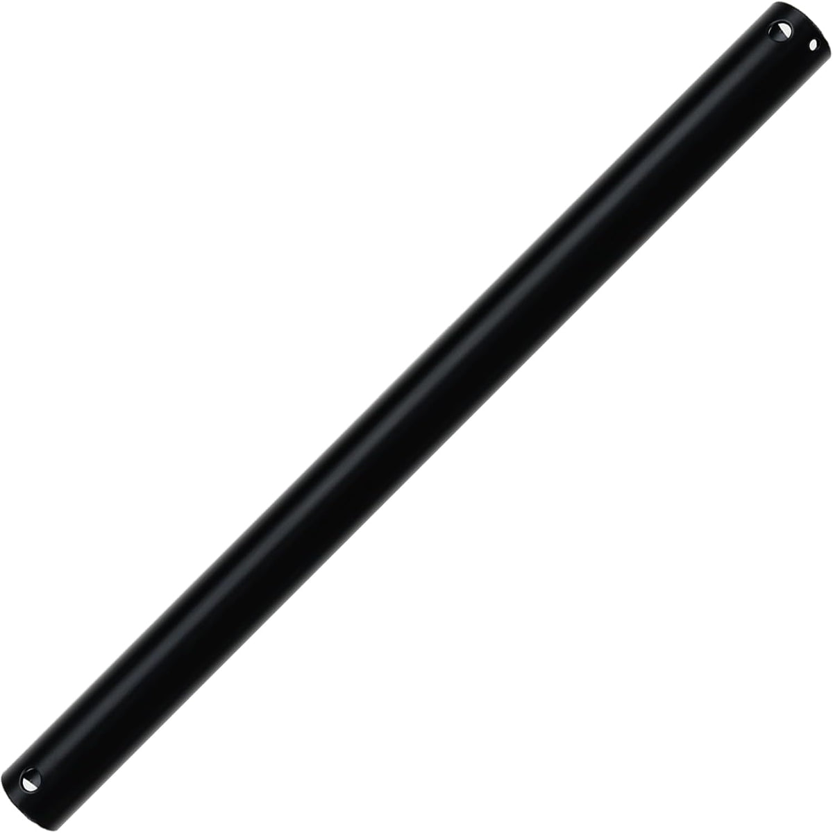 8 Inch Downrods for Ceiling Fans, Dia 1.02 Ceiling Fan Extension Downrod in Matte Black, Unthreaded Ceiling Fan Extension Rod