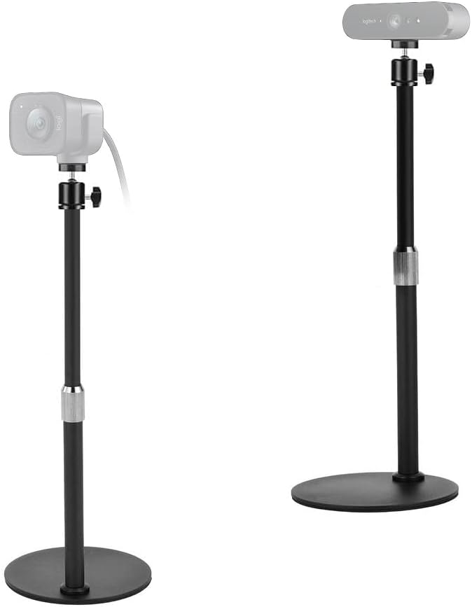 AceTaken Webcam Holder Stand Desktop Tripod Compatible with Razer kiyo pro X webcams