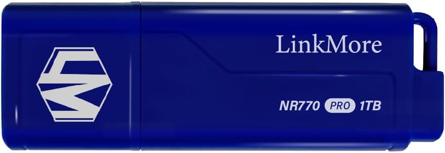 LinkMore NR770 1TB USB 3.2 Gen2 Flash Drive, Read Speed up to 1000MB/s, Write Speed up to 800MB/s, Thumb Drive