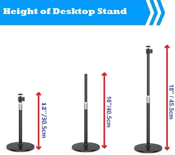 AceTaken Webcam Holder Stand Desktop Tripod Compatible with Razer kiyo pro X webcams