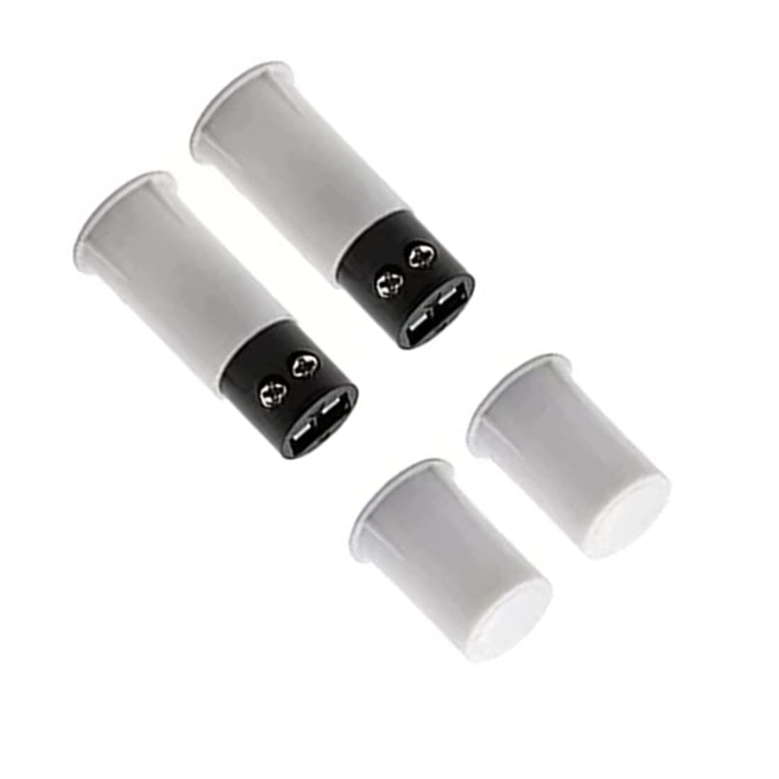 MC-33C Normally Closed Recessed Window Door Contact Sensor Alarm Magnetic Reed Switch - (2 Sets)