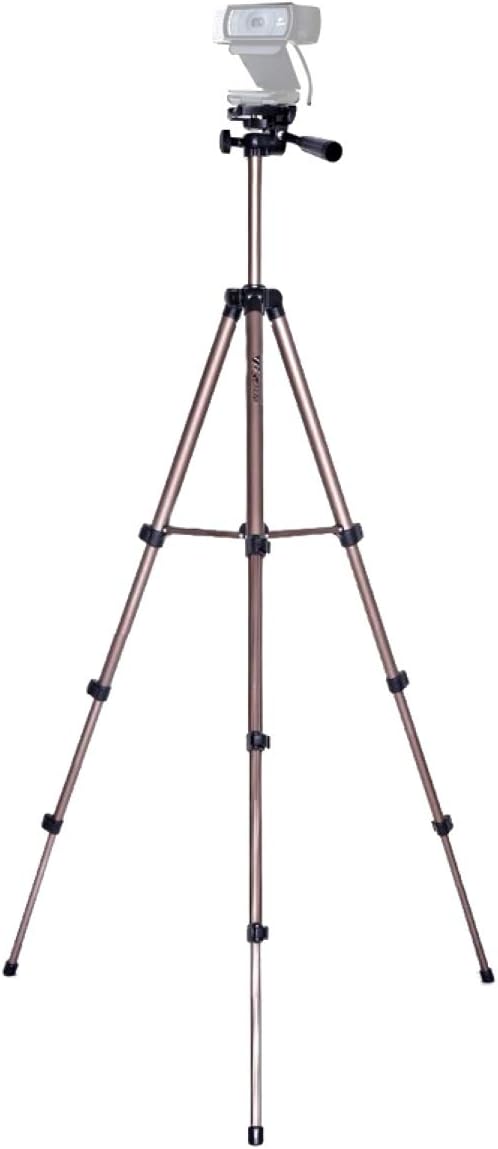 AceTaken C920s C925e C922x C930e C920 C615-50 inches Webcam Tripod, Camera Tripod Mount Stand Compatible with Logitech