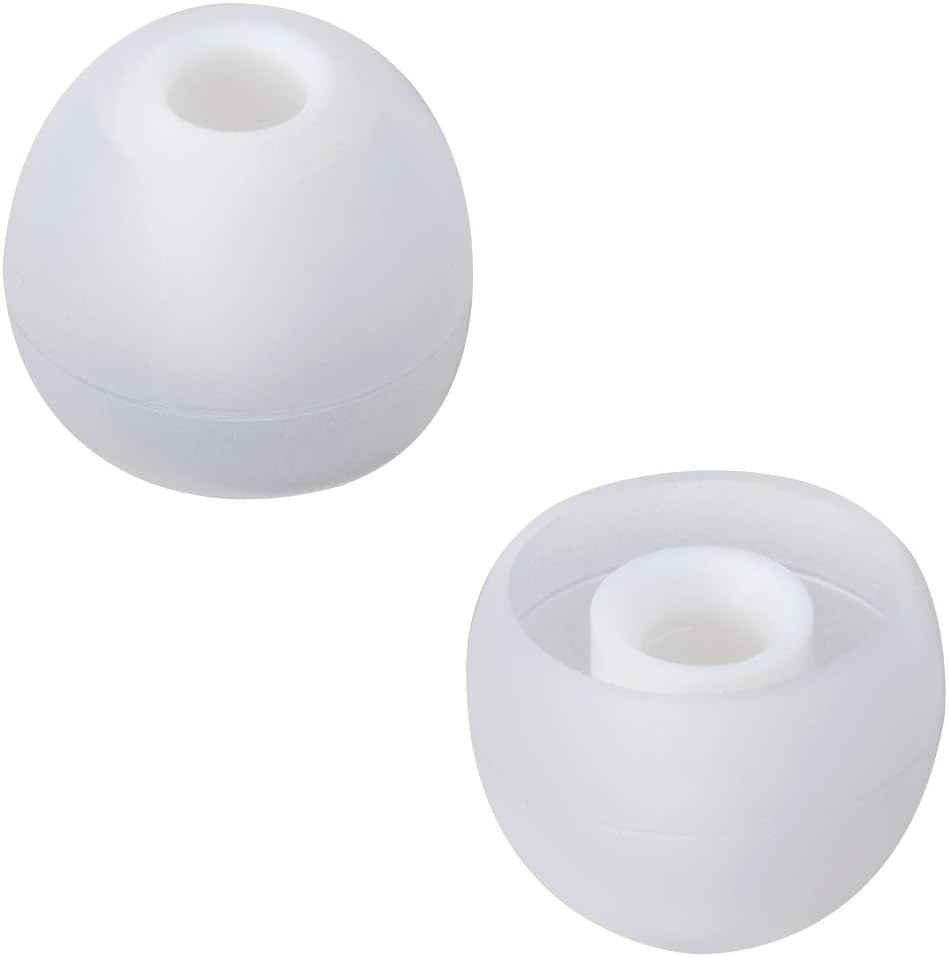 Earbud Tips Soft Silicone Earbuds Replacement Tips Fit for in-Ear Headphones(inner hole from 3.8mm - 4.2mm earphones) 9 Pairs S/M/L