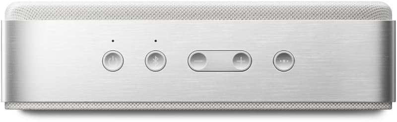 Bose SoundLink Home Speaker, Premium, Portable and Wireless Bluetooth Bookshelf Speaker, Up to 9 Hours Battery Life, Light Silver