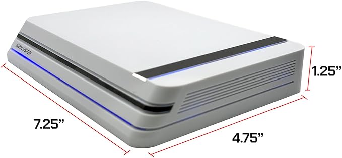 Avolusion PRO-X Series USB 3.0 External Hard Drive for WindowsOS Desktop PC/Laptop (White) (14TB) (Renewed)