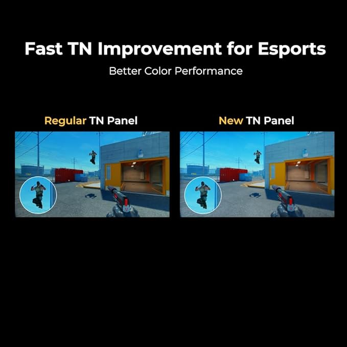 BenQ Zowie XL2540X+ 24.1 New Fast TN 280Hz Gaming Monitor 1080p Auto Game Mode by XL Setting to Share Height Adjustment Powered by Industrial-Grade Bearing Design S Switch Shielding Hood