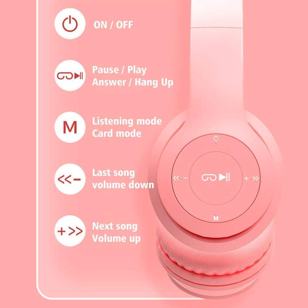 Generic Upgraded Hybrid Noise Cancelling pHeadphones with Transparent Modes Wireless Bluetooth with Mic Fast Charging
