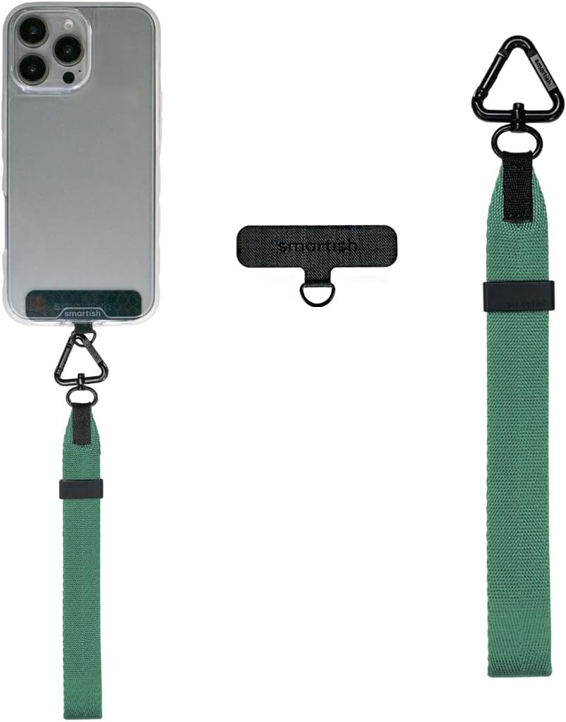 Smartish Phone Wristlet - Case Clinger - Universal iPhone Holder with Detachable Wrist Strap Loop with Phone Insert Unisex Gift for All Phone Cases iPhone, Galaxy, Pixel - So Jaded