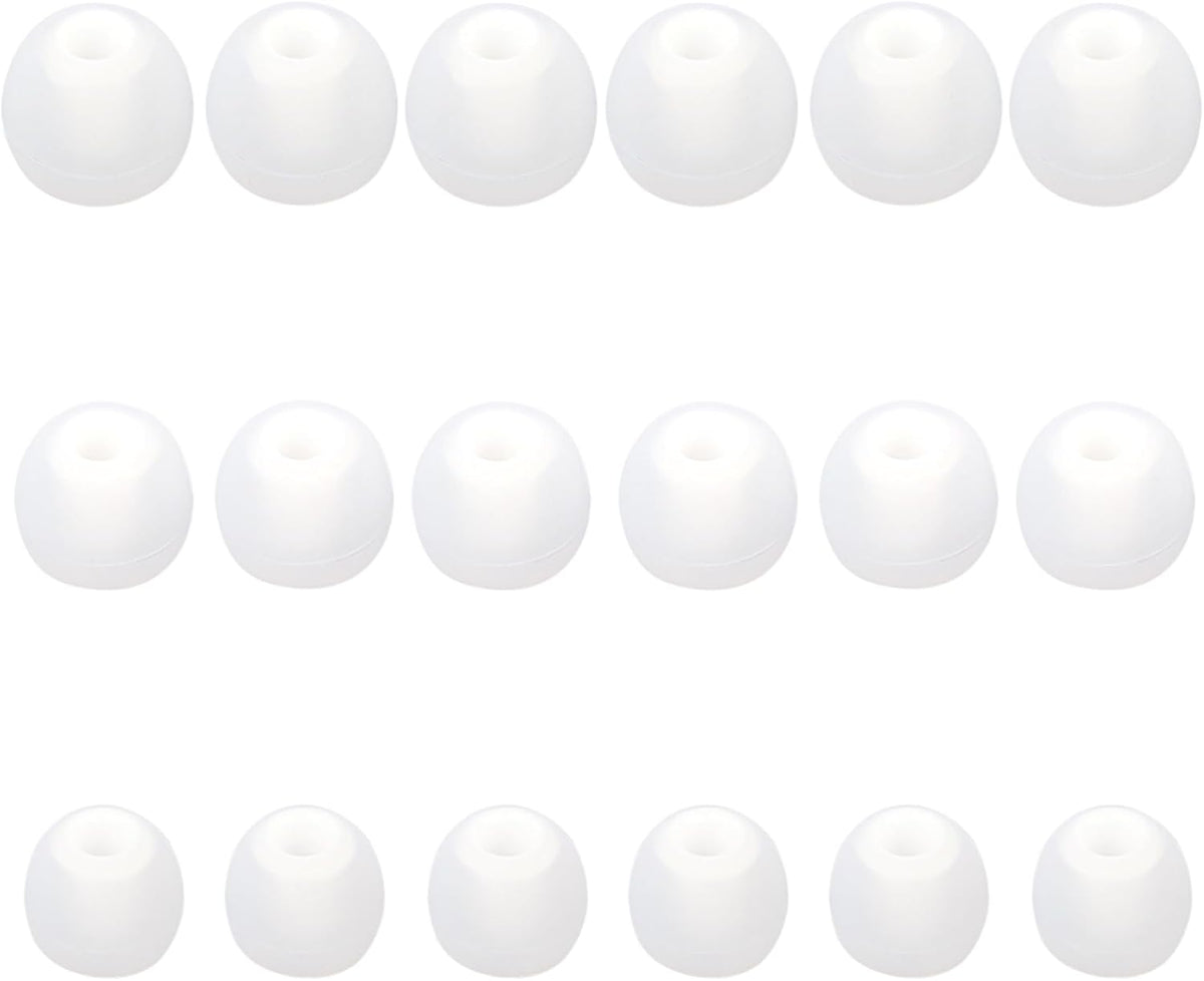 Earbud Replacement Tips Silicone Earbud Tips Ear Tips Fit for in-Ear Headphones (Inner Hole 3.8mm -5.1mm) Earbud Rubber Tips Earbud Covers 9 Pairs