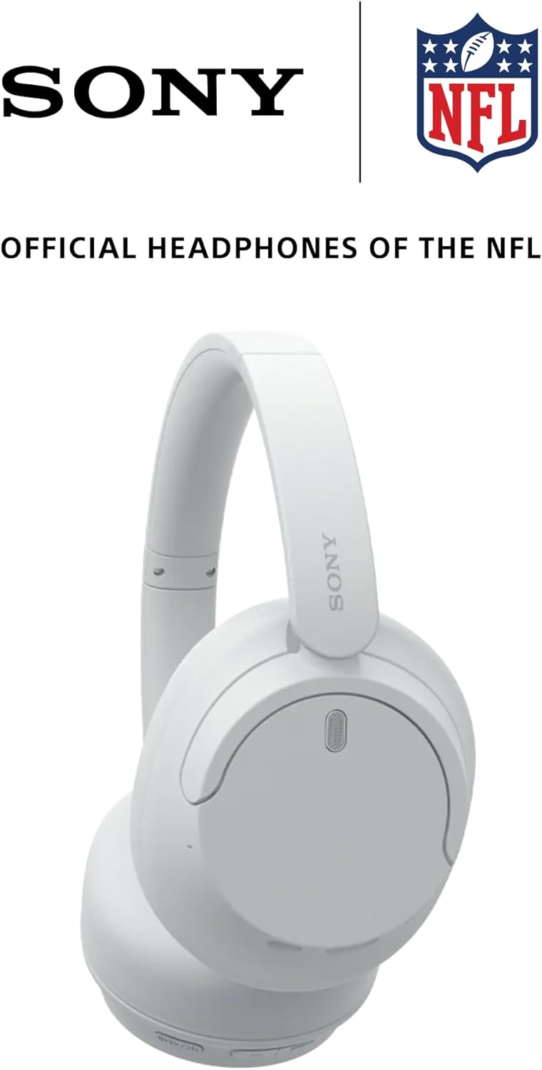 Sony WH-CH720N Noise Canceling Wireless Headphones Bluetooth Over The Ear Headset with Microphone and Alexa Built-in, White New