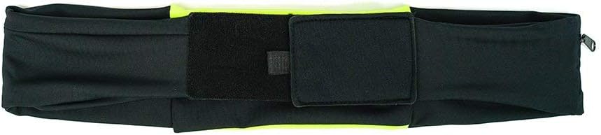 3 Pocket Adjustable Running Belt Waist Pack, Fanny Pack For Working Out With Sweat Resistant Backing, Holds All iPhone Models