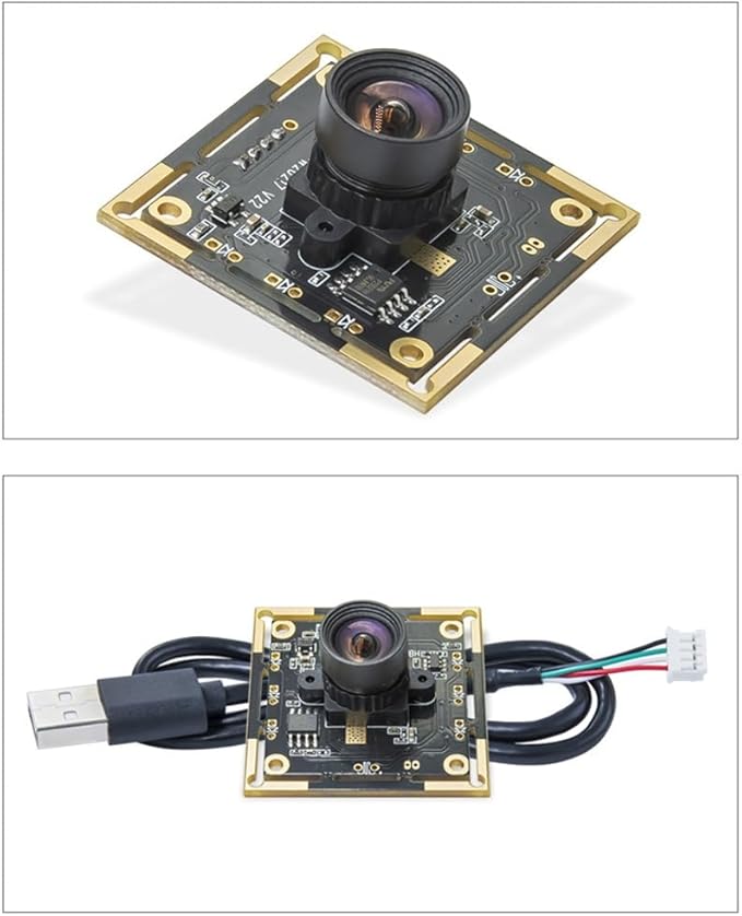 6PCS OV9732 Camera Module 1MP 1280x720 30fps USB Free Driver Manual Focus with 1 Meter Cable for WinXP/7/8/10