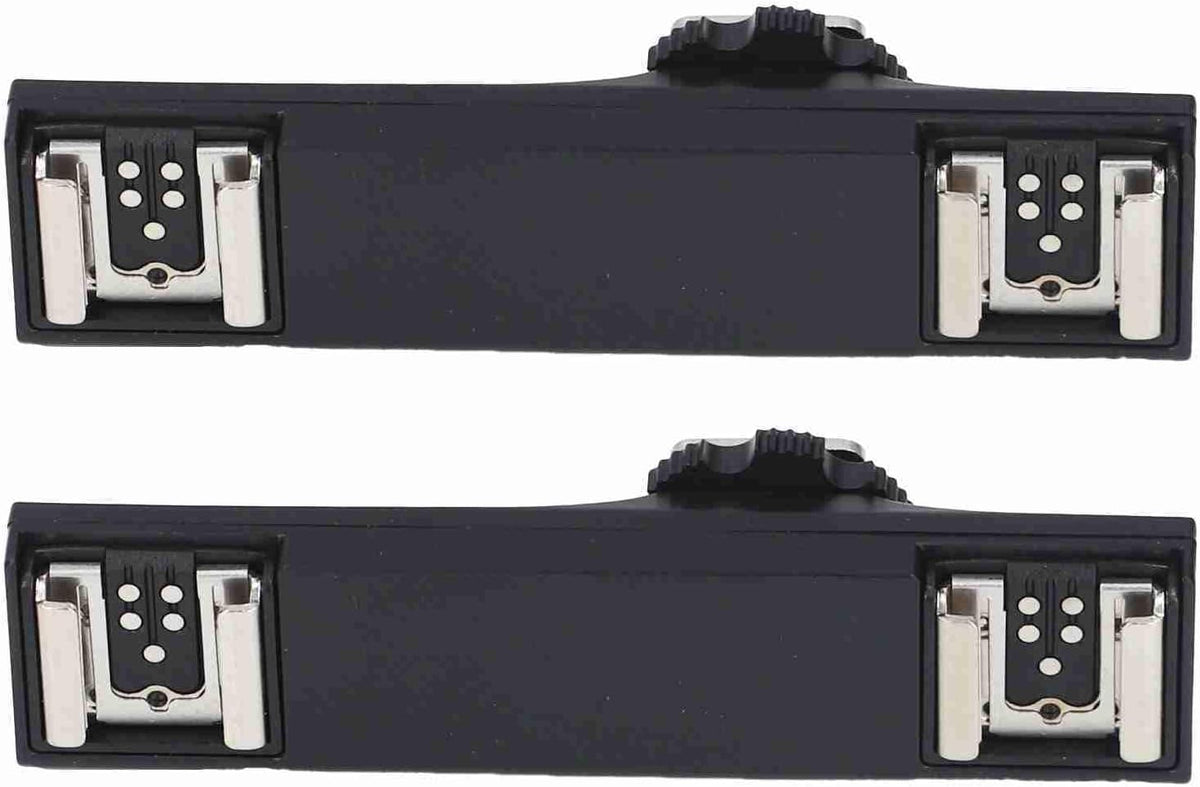 Hot Shoe Splitter, Hot Shoe Extension Bar Mount Cold Shoe Extension Bracket Bracket DSLR Camera Camcorder DV (for )