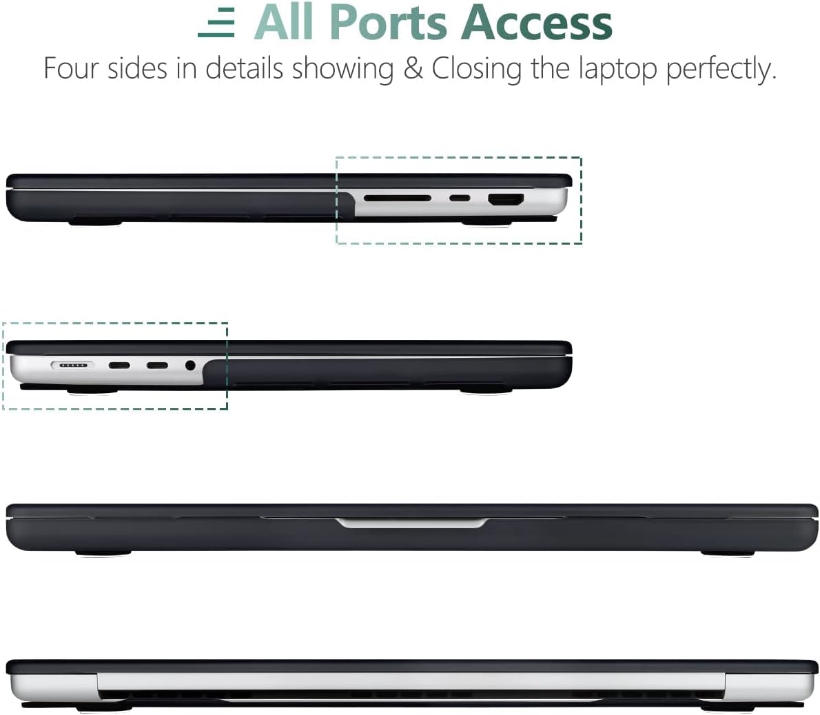 DONGKE for M4 MacBook Pro 16 Inch Case 2024 2023 2021 A3403 A3186 M3 A2991 M2 A2780 M1 A2485 Pro/Max Chip, Plastic Hard Shell Case & Keyboard Cover for Mac Pro 16 with Touch ID, Colorful Mandala