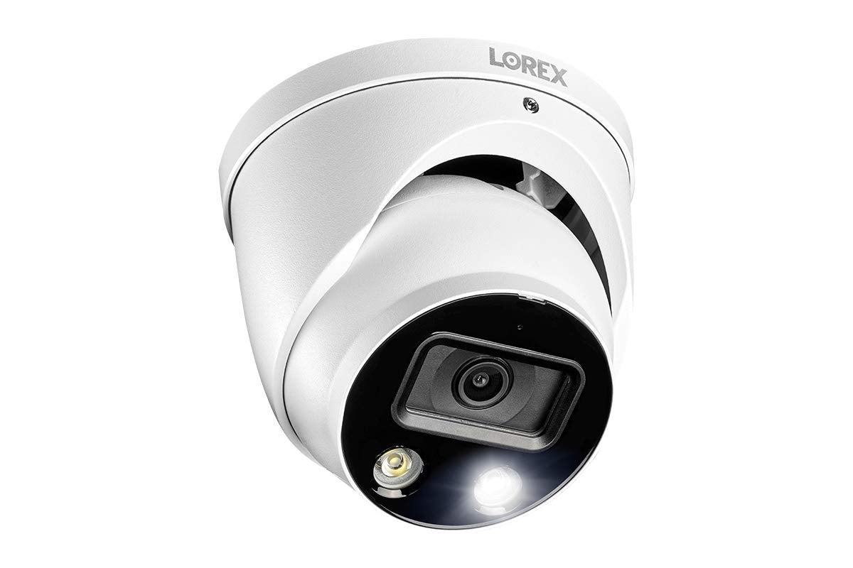 Lorex Technology N4K2SD-88WD 4K Smart Deterrence Surveillance System Featuring N842A82 2TB 4K Fusion NVR and 8 E892DD 4K Two-Way Audio Smart Motion