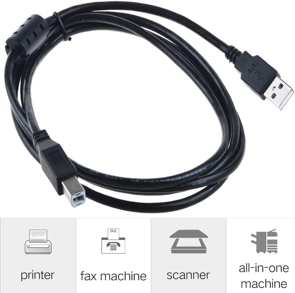 6ft C4235 C4240 C4250 C4270 C4272 C4273 C4275 C4280 USB Cable PC Laptop Data Sync Transfer Cord Replacement for HP