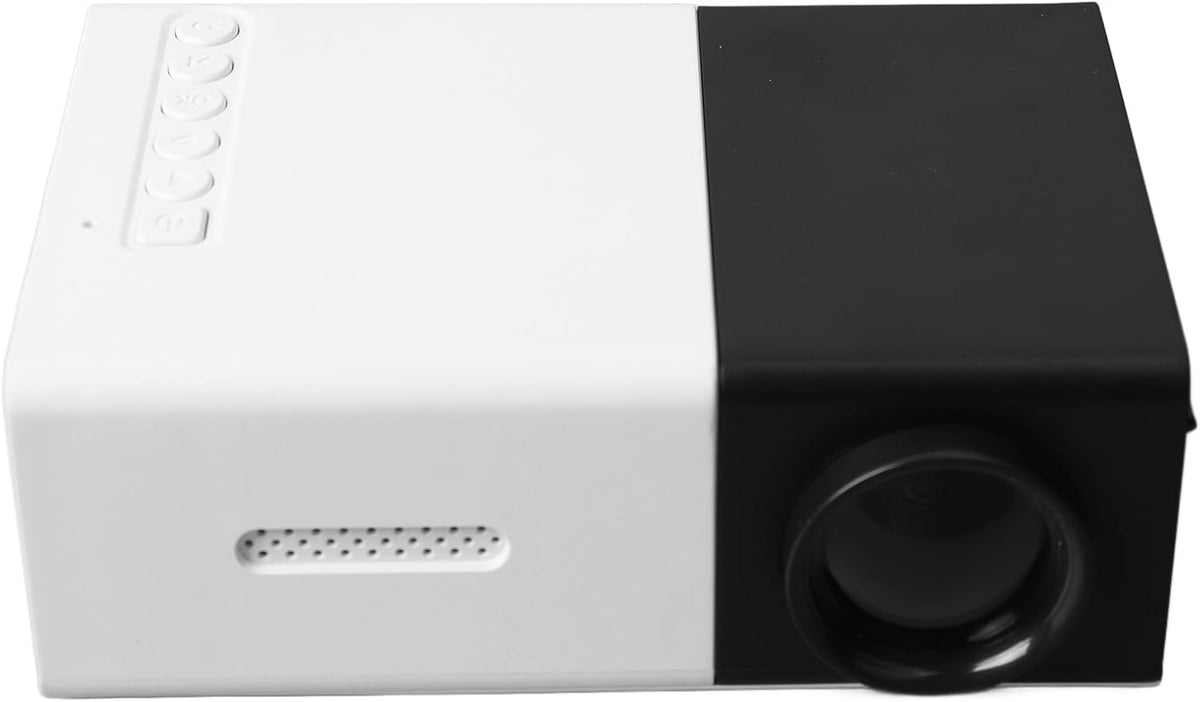 GOWENIC 1080P Kids Projector, HD Adjustable Projection Angle LED Portable Projector for Home Theater, Travel, Camping