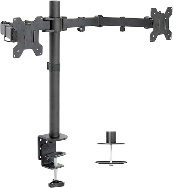 HP Series 3 Pro 24-inch 324pf FHD1080 LCD Monitor 2-Pack Bundled with Desk Mount Stand USB-C Multiport G5 Dock MK270 Wireless Keyboard &amp Mouse Gel Mouse &amp Wrist Pad