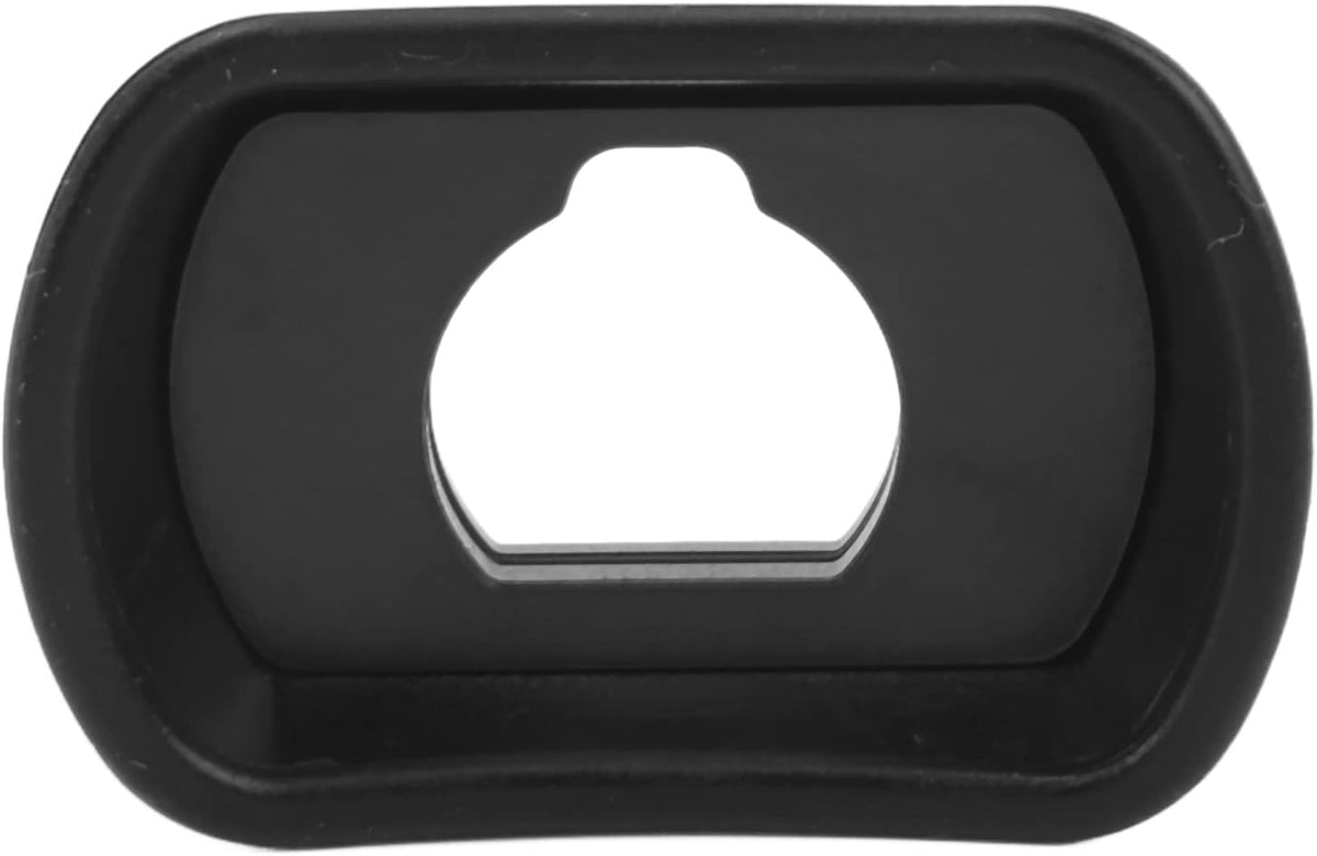9g, Camera Eyecup, Soft Rubber, Lightweight Black - Blocks Stray Light, Comfortable Viewfinder Use for Cameras