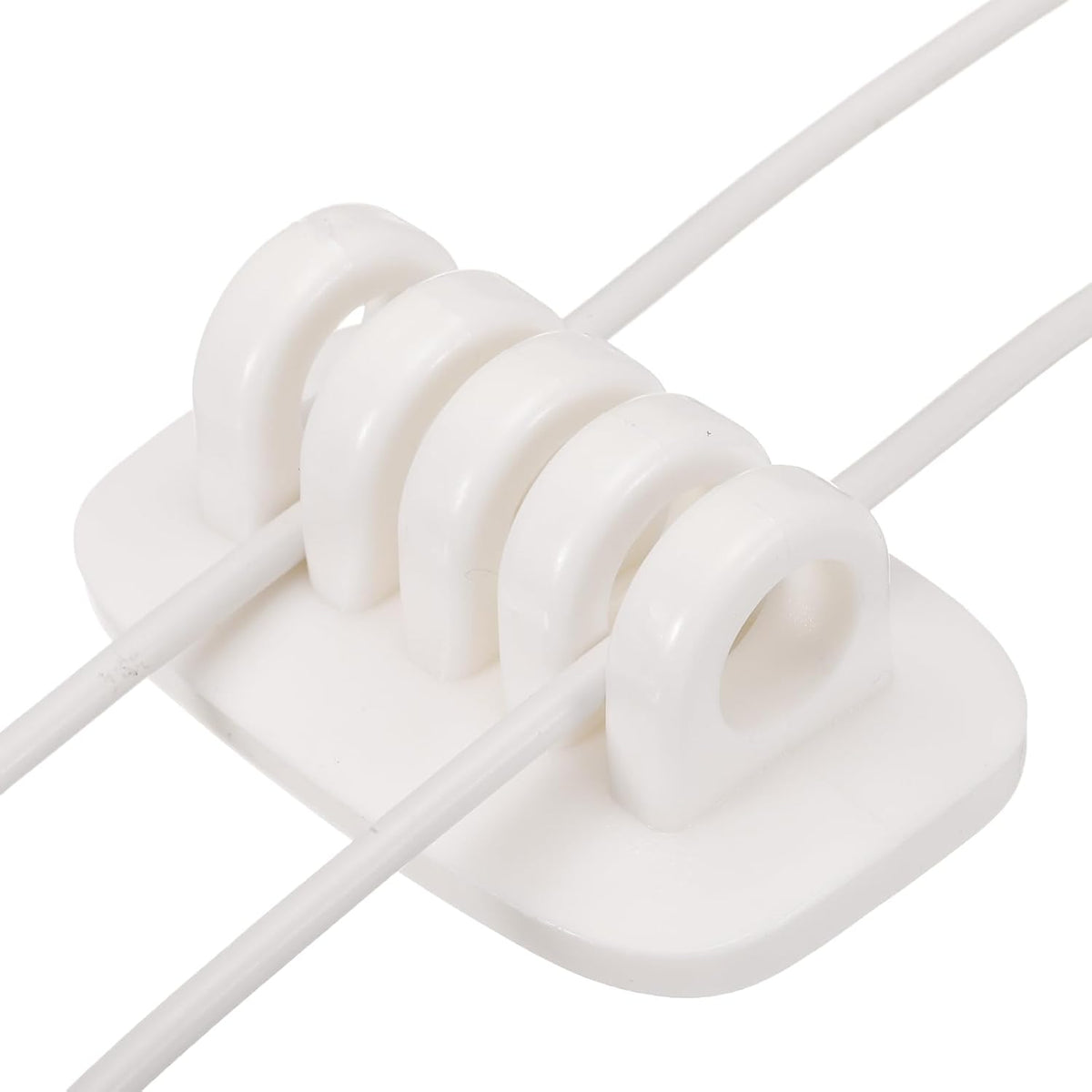 HARFINGTON Cable Clips Silicone Cable Management for Cord Organizer Cable Clips Bedroom Nightstand Wire Desk Table