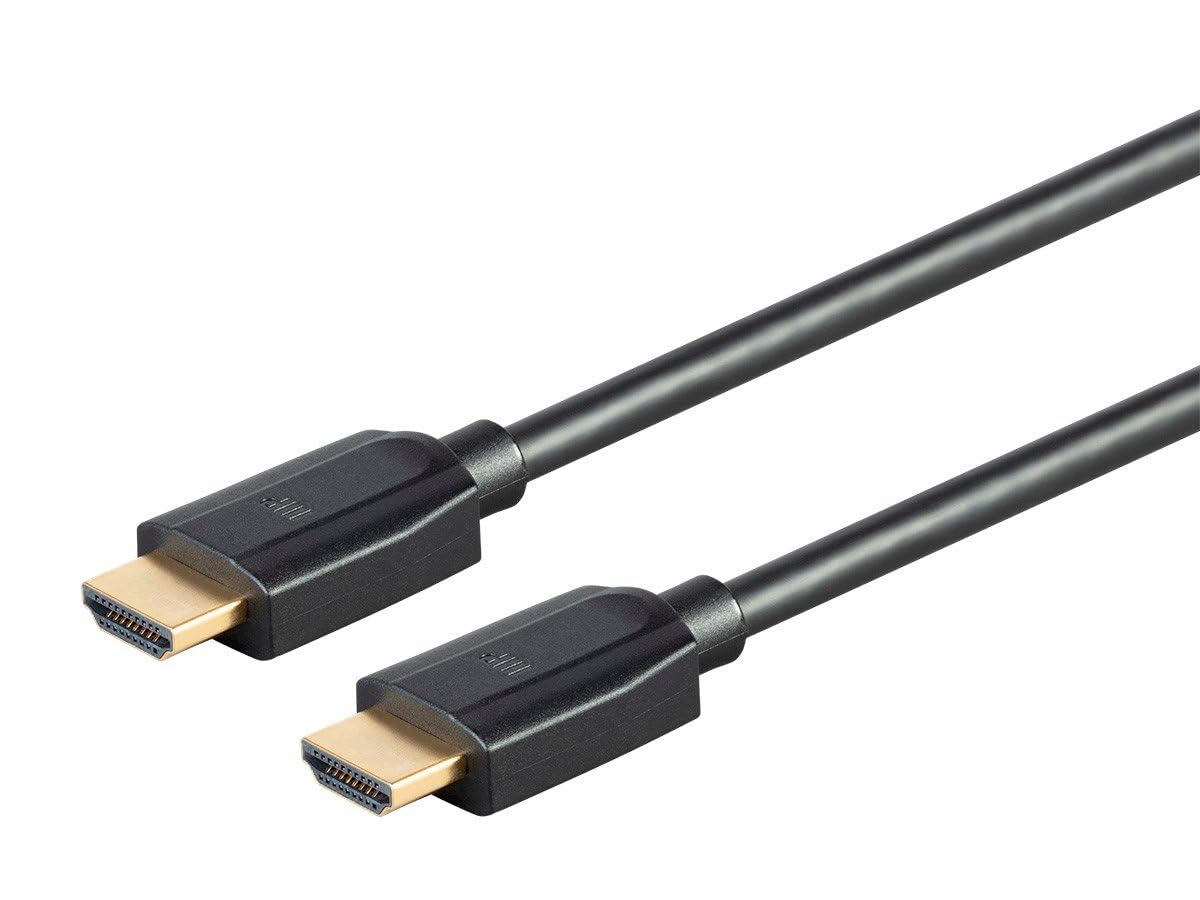 8K 48Gbps, 6 Monoprice Ultra High Speed HDMI Cable - Dynamic HDR, eARC, Feet, Black - DynamicView Series