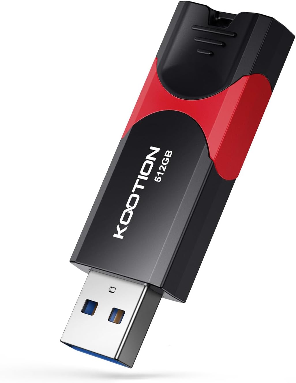 KOOTION 512GB USB Flash Drive 3.0 Thumb Drive, Retractable Zip Drive USB Memory Stick for Backup, Compatible with Laptop/TV/Mac Book/Car Audio