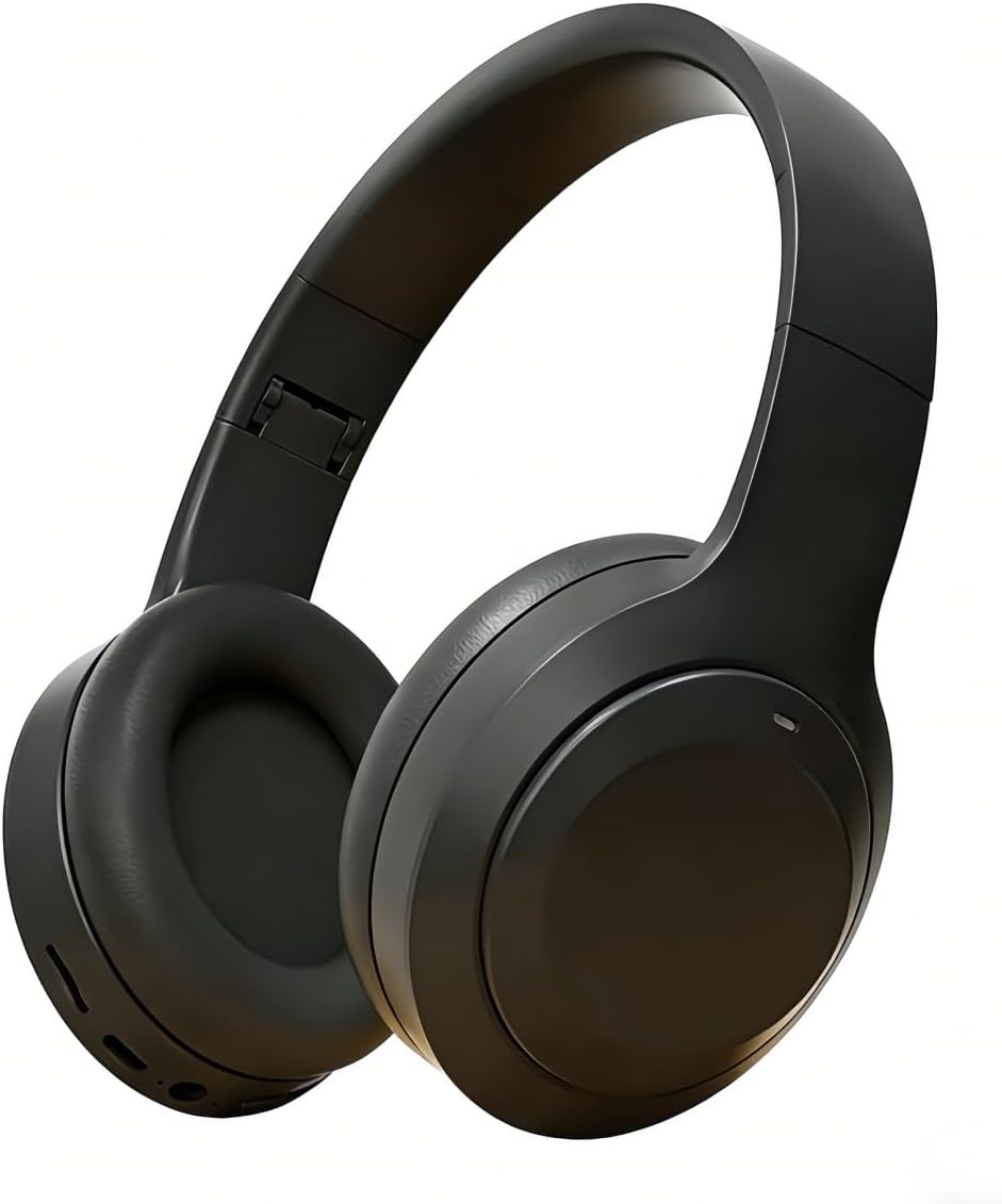 HQYWDSMQE 5.4 Headset Wireless Bluetooth Headphones Over Ear ,Noise Reduction Wireless Headphones with Microphone/Deep