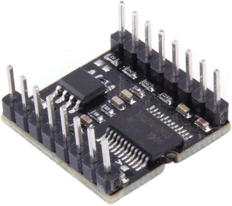 HiLetgo 2pcs mp3 MP3 Player Mini Player Audio Voice Module TF Card U Disk Board for DFPlayer Audio Voice Music Module