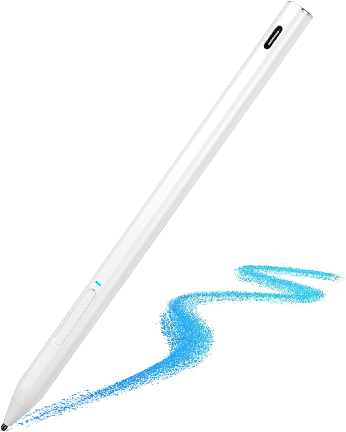 USI 2.0 Stylus Pen for Chromebooks with Fast Charging, Palm Rejection Stylus Pen for Chromebooks Acer Spin,ASUS Flip,Lenovo Duet/IdeaPad/Flex,Amazon Fire Max 11/Fire HD 10, Google Pixel, White